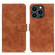 iPhone 16 Pro Max KHAZNEH Retro Texture Leather Phone Case - Brown