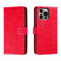 iPhone 16 Pro Max Lace Flower Embossing Flip Leather Phone Case - Red