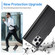 iPhone 16 Pro Max LC.IMEEKE Skin-friendly Card Slots Leather Phone Case - Black