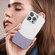 iPhone 16 Pro Max Leather Texture MagSafe Magnetic TPU + PC Phone Case - Light Purple