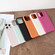 iPhone 16 Pro Max Leather Texture TPU Full Coverage Phone Case - White