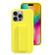 iPhone 16 Pro Max Liquid Silicone Holder Phone Case - Yellow