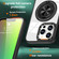 iPhone 16 Pro Max Magnetic Rotating Ring Holder Phone Case - Black