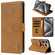 iPhone 16 Pro Max N.BEKUS CSJ-P1 Solid Color Leather Phone Case - Brown