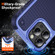 iPhone 16 Pro Max PC + TPU Shockproof Protective Phone Case - Light Purple+Sapphire Blue