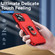 iPhone 16 Pro Max Pioneer Armor Heavy Duty PC + TPU Phone Case with Holder - Red+Rose Red