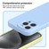 iPhone 16 Pro Max Precise Hole Liquid Silicone Jelly Color Full Coverage Phone Case - Sky Blue