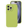 iPhone 16 Pro Max Precise Hole Liquid Silicone Jelly Color Full Coverage Phone Case - Willow Green