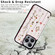 iPhone 16 Pro Max Printed Double Buckle RFID Anti-theft Phone Case - Dried Flower World