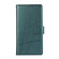 iPhone 16 Pro Max PU Genuine Leather Texture Embossed Line Phone Case - Green