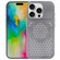 iPhone 16 Pro Max Pure Color Honeycomb Aromatherapy MagSafe Phone Case - Grey
