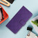 iPhone 16 Pro Max Rhombic Grid Texture Leather Phone Case - Purple iPhone 16 Pro Max Rhombic Grid Texture Leather Phone Case - Purple