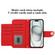 iPhone 16 Pro Max Rhombic Texture Flip Leather Phone Case with Lanyard - Red
