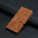 iPhone 16 Pro Max Skin-feel Stitching Leather Phone Case - Brown