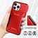 iPhone 16 Pro Max Sliding Camshield Phone Case - Red