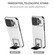 iPhone 16 Pro Max Stereoscopic Holder Sliding Camshield Phone Case - White