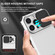 iPhone 16 Pro Max Stereoscopic Holder Sliding Camshield Phone Case - White