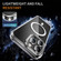 iPhone 16 Pro Airbag Magsafe PC Hybrid TPU Phone Case - Transparent iPhone 16 Pro Airbag Magsafe PC Hybrid TPU Phone Case - Transparent