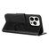 iPhone 16 Pro Butterfly Embossed Flip Leather Phone Case - Black iPhone 16 Pro Butterfly Embossed Flip Leather Phone Case - Black