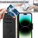 iPhone 16 Pro Butterfly Embossed Flip Leather Phone Case - Black iPhone 16 Pro Butterfly Embossed Flip Leather Phone Case - Black