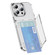 iPhone 16 Pro Card Holder Acrylic Hybrid TPU Phone Case - Transparent