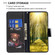 iPhone 16 Pro Colored Drawing Pattern Leather Phone Case - Bear