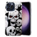 iPhone 16 Pro Colored Drawing Pattern TPU Phone Case - Skull