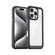iPhone 16 Pro Colorful Series Acrylic + TPU Phone Case - Black iPhone 16 Pro Colorful Series Acrylic + TPU Phone Case - Black