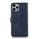 iPhone 16 Pro Cow Texture Leather Phone Case - Blue
