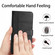 iPhone 16 Pro Cowhide Texture Stitching Leather Phone Case - Black