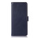iPhone 16 Pro Crazy Horse Top Layer Cowhide Leather Phone Case - Blue