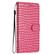 iPhone 16 Pro Crocodile Texture Horizontal Flip Leather Phone Case - Rose Red