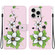 iPhone 16 Pro Crystal Texture Colored Drawing Leather Phone Case - Lily