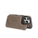 iPhone 16 Pro Double Buckle Butterfly Embossing PU Phone Case - Grey