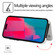iPhone 16 Pro Double Buckle Crazy Horse Texture PU Phone Case - Pink