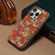 iPhone 16 Pro Dual Card Slot Holder Phone Case - Summer Red