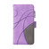 iPhone 16 Pro Dual-color 9 Card Slots Zipper Wallet Leather Phone Case - Purple
