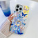 iPhone 16 Pro Electroplating Laser Butterfly Ring Holder Phone Case - Blue Butterflies AB4 iPhone 16 Pro Electroplating Laser Butterfly Ring Holder Phone Case - Blue Butterflies AB4