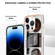 iPhone 16 Pro Electroplating Marble Dual-side IMD Phone Case - Retro Radio