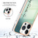 iPhone 16 Pro Electroplating Marble Dual-side IMD Phone Case - Smile
