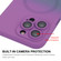 iPhone 16 Pro ENKAY Hat-Prince MagSafe Rainbow Gradient Silicone Phone Case with Lens Film - Green Blue