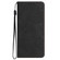 iPhone 16 Pro Ethnic Embossed Adsorption Leather Phone Case - Black