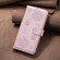 iPhone 16 Pro Four-leaf Embossed Leather Phone Case - Pink