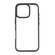 iPhone 16 Pro Frosted TPU + Transparent PC Phone Case - Black