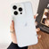 iPhone 16 Pro Frosted Translucent TPU Full Coverage Phone Case - White