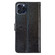 iPhone 16 Pro Glitter Powder Flip Leather Phone Case - Black