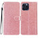 iPhone 16 Pro Glitter Powder Flip Leather Phone Case - Rose Gold