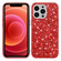iPhone 16 Pro Glitter Powder Shockproof TPU Phone Case - Red