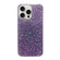 iPhone 16 Pro Glitter Sequins Epoxy TPU Phone Case - Purple
