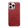iPhone 16 Pro Glitter Sequins Epoxy TPU Phone Case - Red